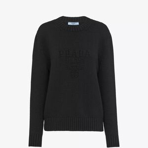 Prada Black Knit Pullover